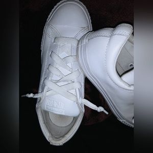 Leather Converse